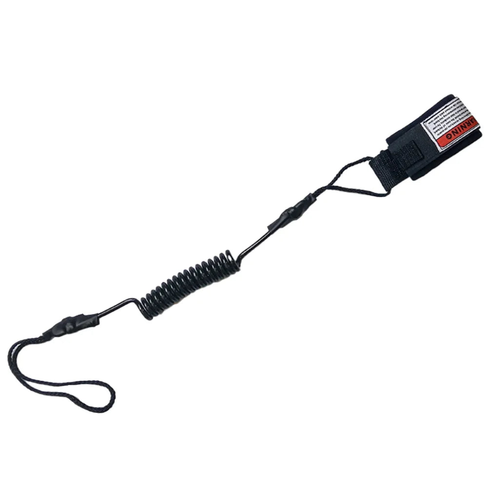 Surfing Stand UP Paddle Board Ankle Leash Practical Surfboard Raft Kayak Rope Elastic Surfboard Safety Foot Rope Accessories
