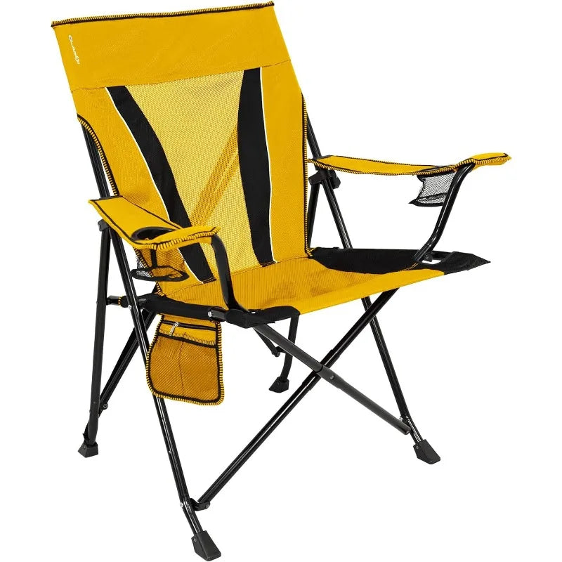 XXL Dual Lock Portable Camping Chair - Supports Up to 400lbs - Enjoy The Outdoors in a Versatile Folding Sports Chairs