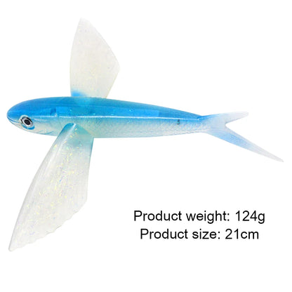 Fishing Lures Fishing Bait Vivid Fishing Tackle Lure Simulation Lifelike Soft Bait Fishing Gear for Saltwater Freshwater Fishing