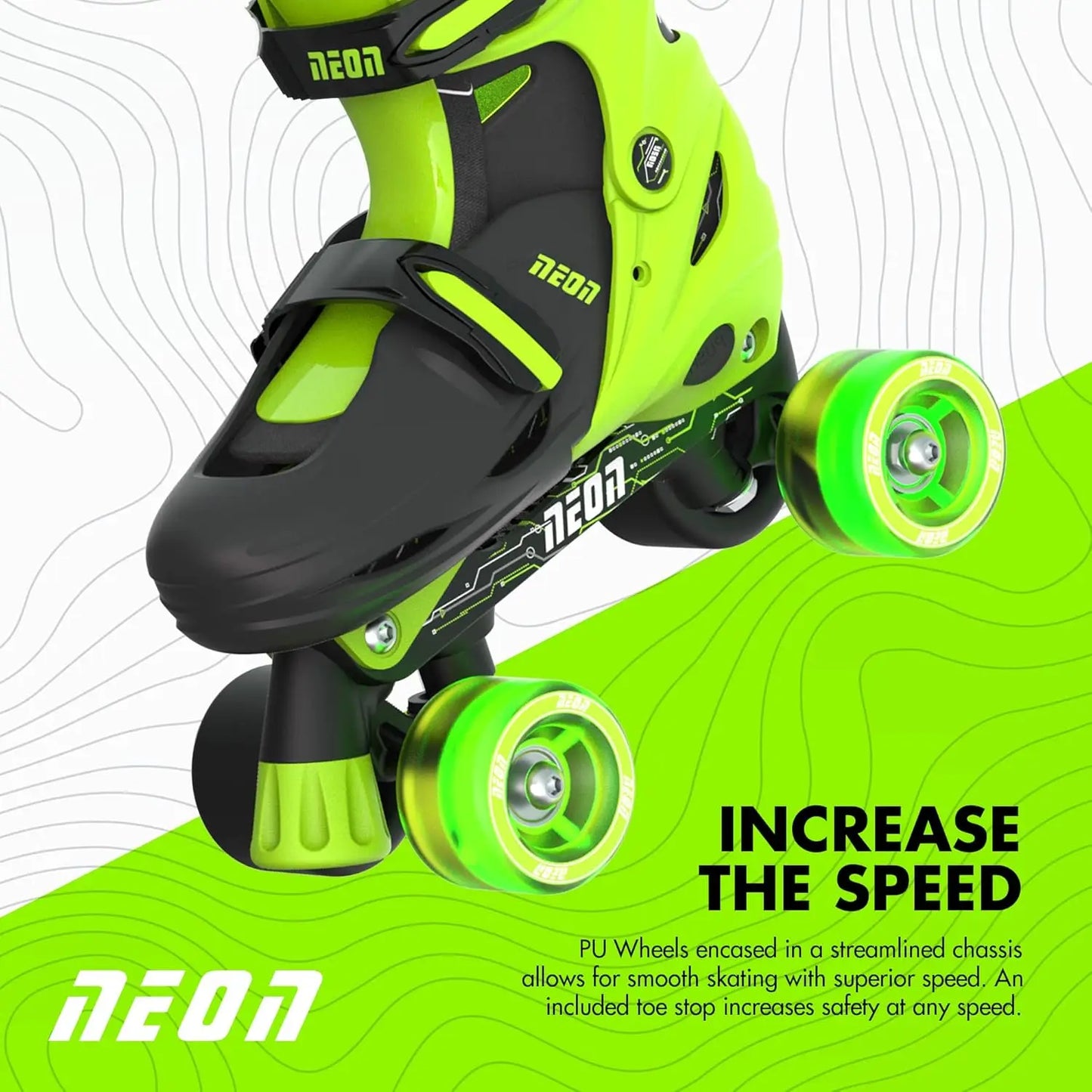 2 in 1 Adjustable Roller Beginner Skates Inline Skates for Girls Boys Adjustable Sizing Kids Friendly Buckle System