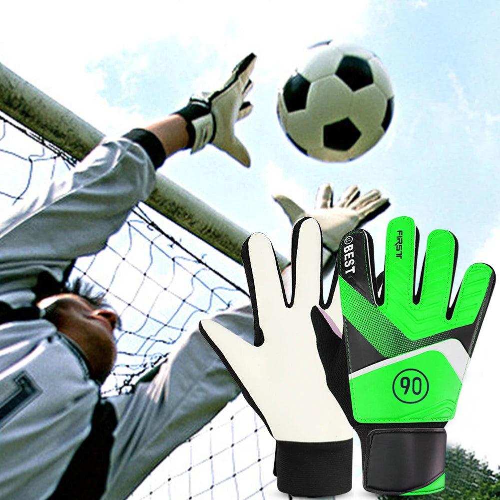 Soccer Goalie Gloves Protection Anti-Slip Waterproof