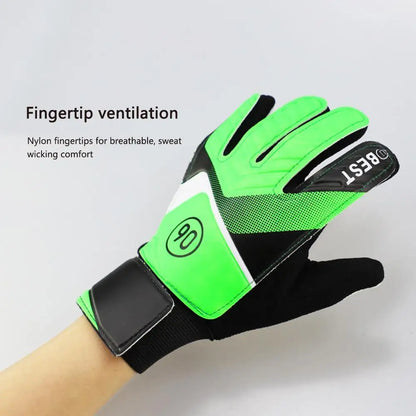 Soccer Goalie Gloves Protection Anti-Slip Waterproof