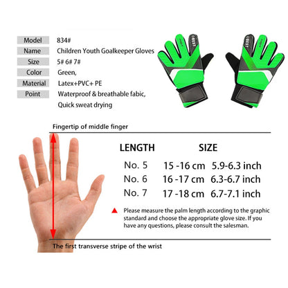 Soccer Goalie Gloves Protection Anti-Slip Waterproof