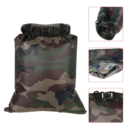 Pack of 3 Waterproof Bag 3L+5L+8L Outdoor Ultralight Dry Sacks for Camping Hiking Traveling