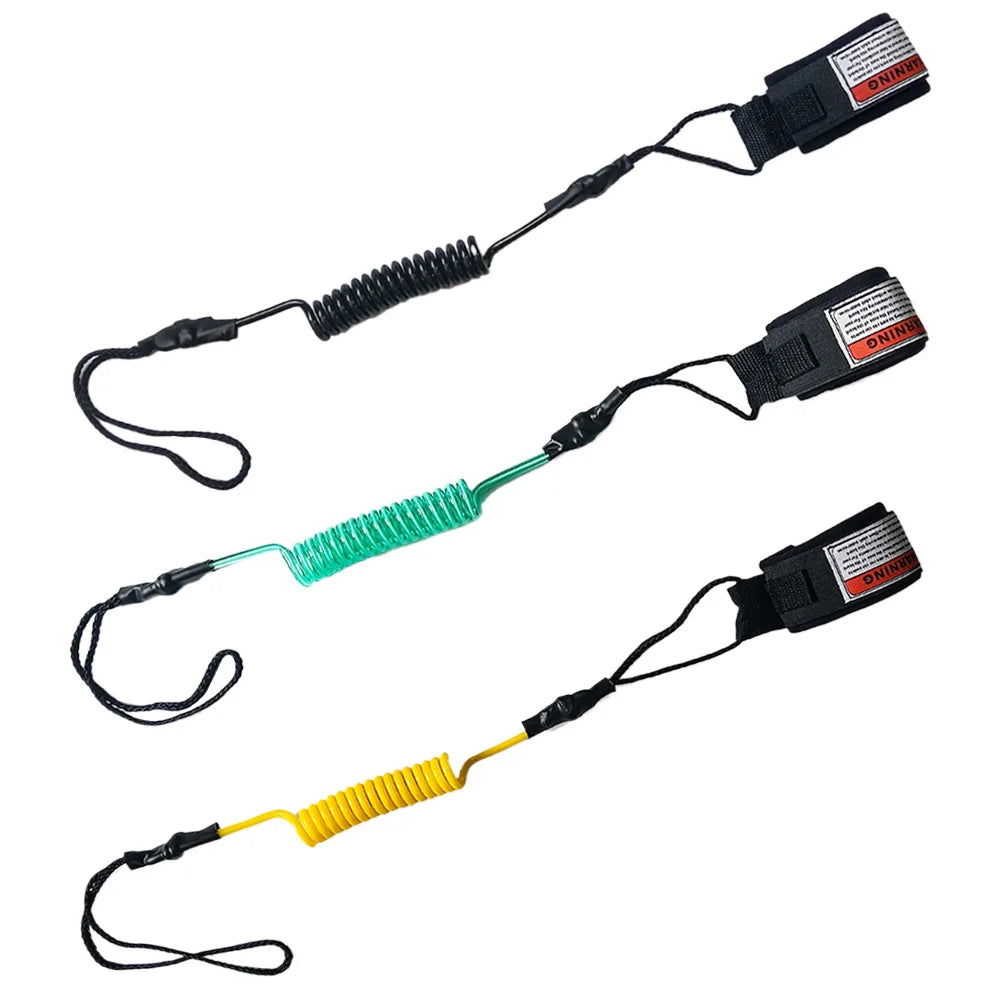 Surfing Stand UP Paddle Board Ankle Leash Practical Surfboard Raft Kayak Rope Elastic Surfboard Safety Foot Rope Accessories