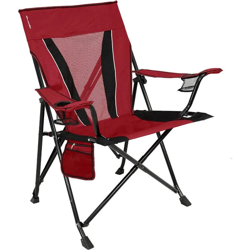 XXL Dual Lock Portable Camping Chair - Supports Up to 400lbs - Enjoy The Outdoors in a Versatile Folding Sports Chairs