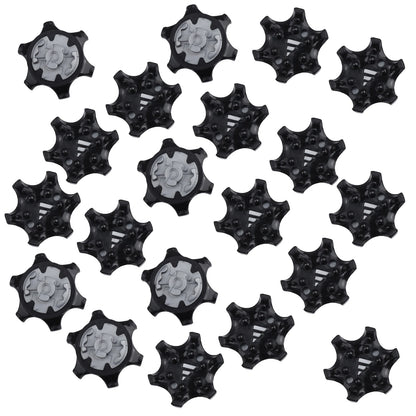 20 Pcs Golf Shoe Spikes Pins Turn Fast Twist Shoe Spikes Durable Replacement Set Ultra Thin Cleats Pins Fits Ping System Spike