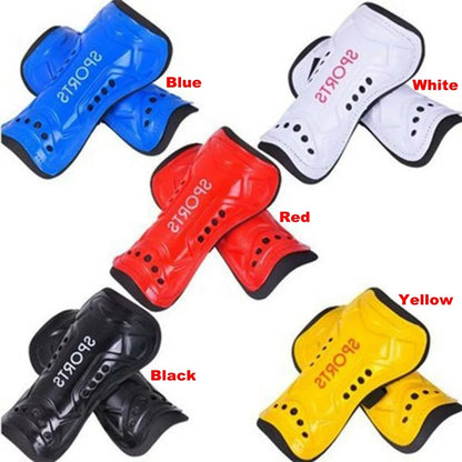 Kids Adults Knee Support Football Shin Pads Sports Leg Protector - Soft Foam Soccer Shin Guards