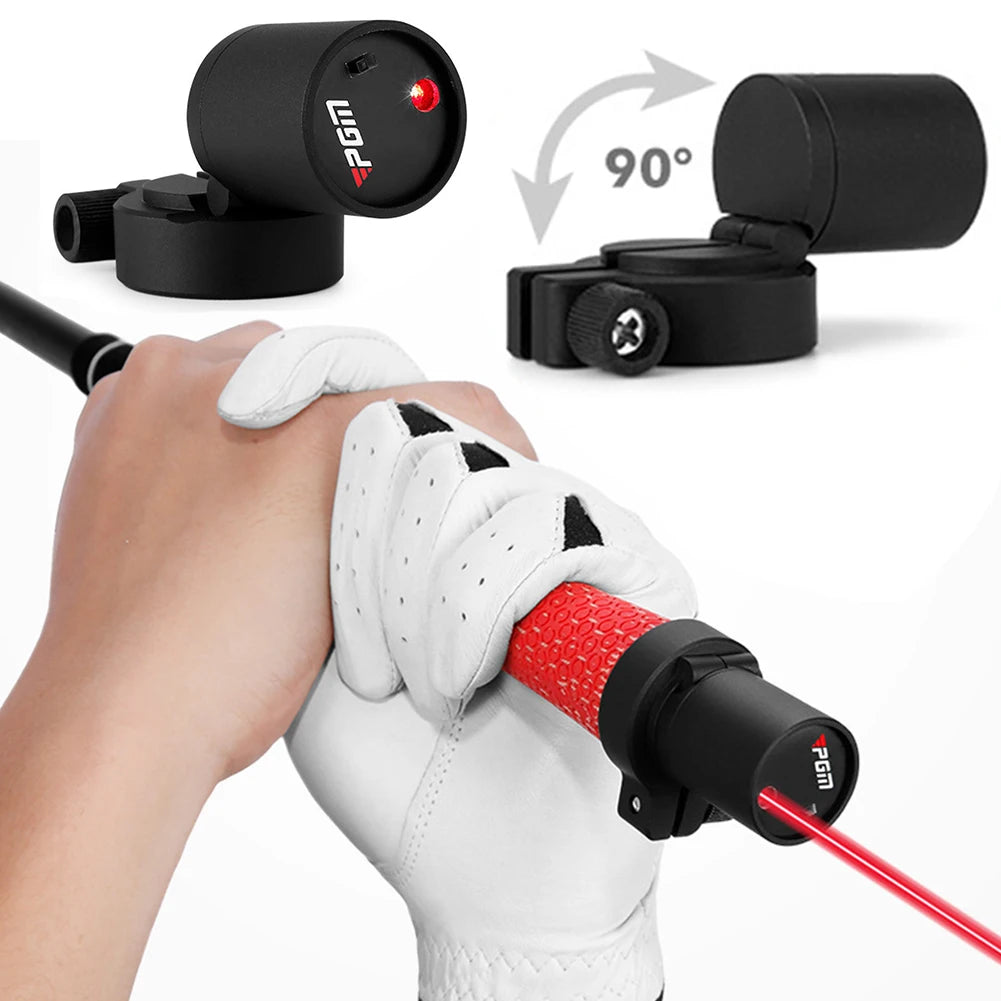 Lasers Golf Swing Practitioner Adjustable Angle Golf Swing Assistant Golf Swing Corrector Golf Training Aid for Most Golf Clubs