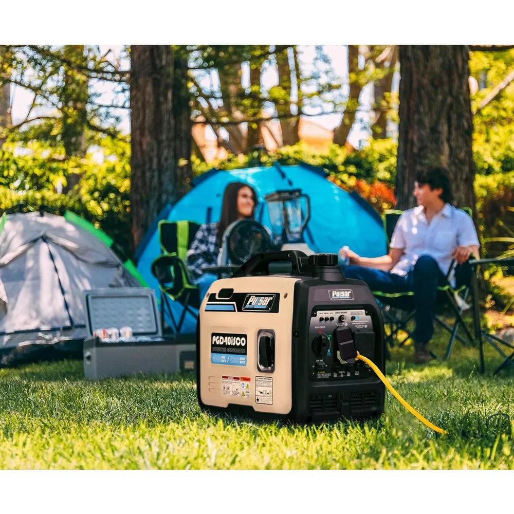 Ultra Light Quiet 4000W Portable Gas Inverter Generator