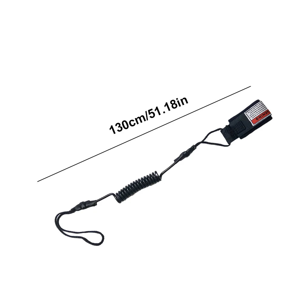 Surfing Stand UP Paddle Board Ankle Leash Practical Surfboard Raft Kayak Rope Elastic Surfboard Safety Foot Rope Accessories
